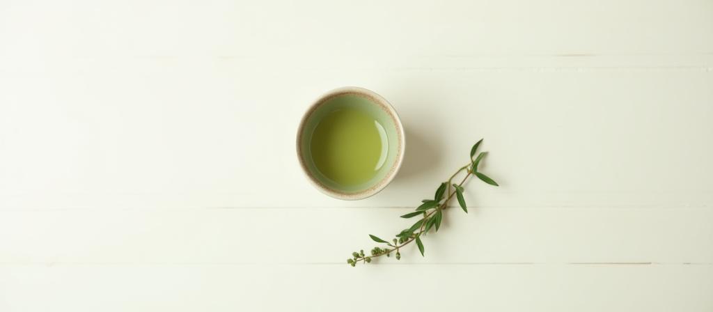 Zen-henkinen teetunnelma kuvastamaan sopimuksen rauhallisuutta